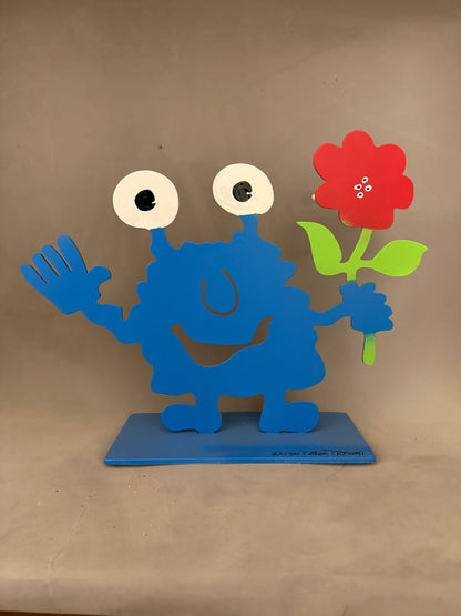 Helmut mit Blume