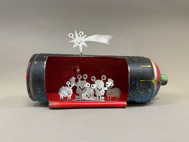 Weihnachtskrippe 2.0, Upcycling