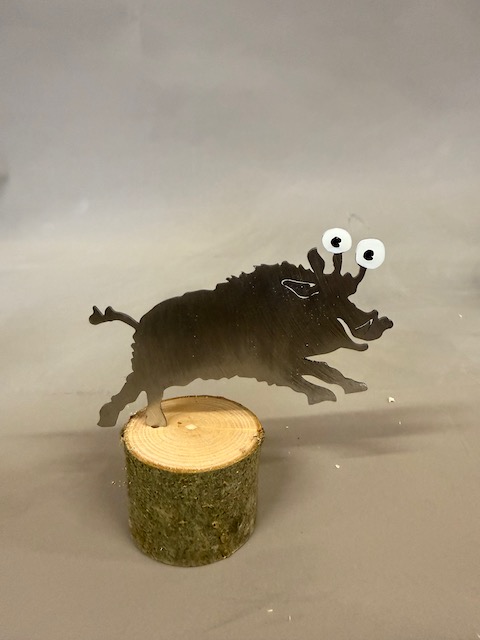 Monsterspießer Wildschwein "Hans"